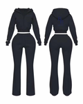 “FLY GIRL” FULL ZIP HOODIE SWEAT SUIT