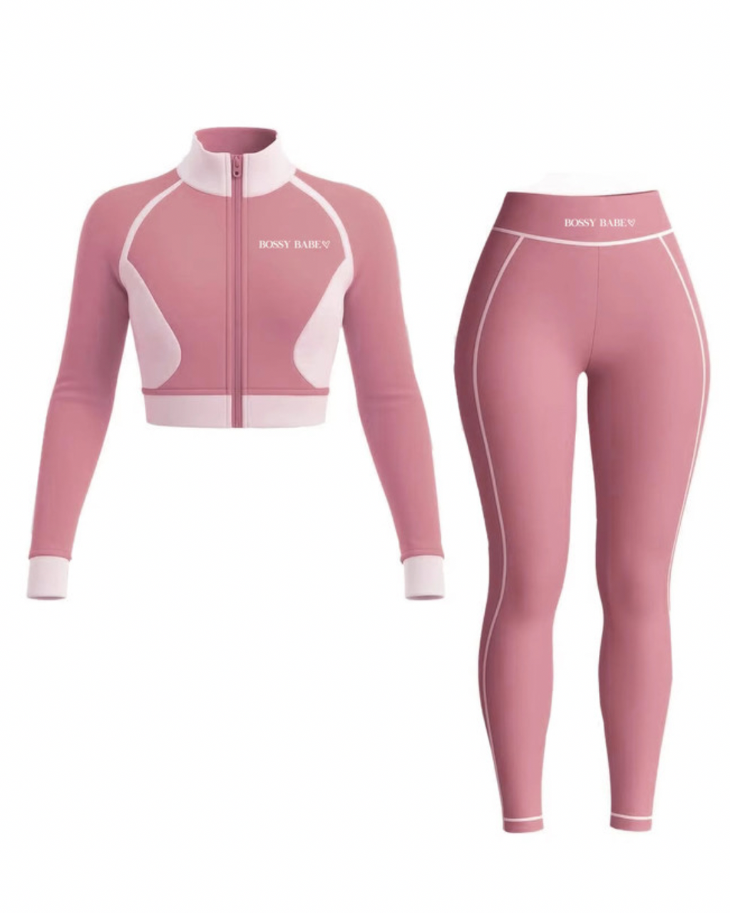 “HUSTLE GIRL” TRACKSUIT W/ BEANIE